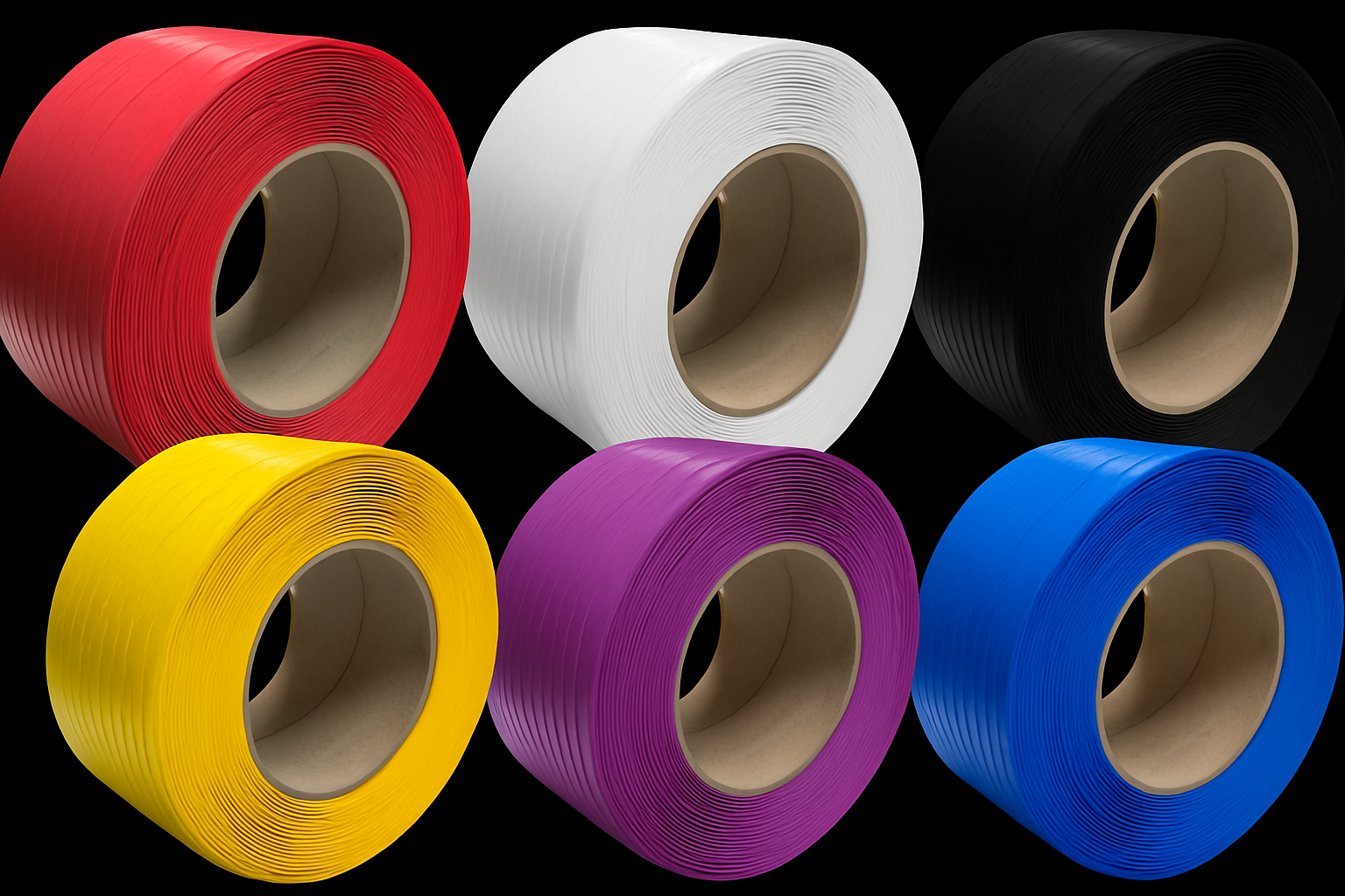Flejes de polipropileno premium en múltiples colores — Flejes Imperiales
